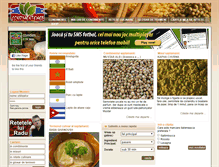 Tablet Screenshot of condimenteweb.ro
